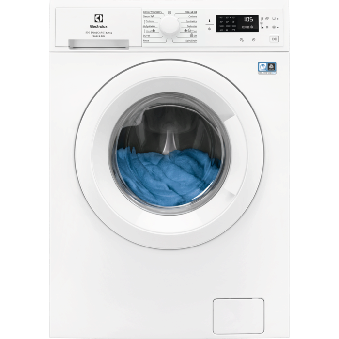 Electrolux - Voľne stojace práčky kombinované so sušičkou - EW5W468WE