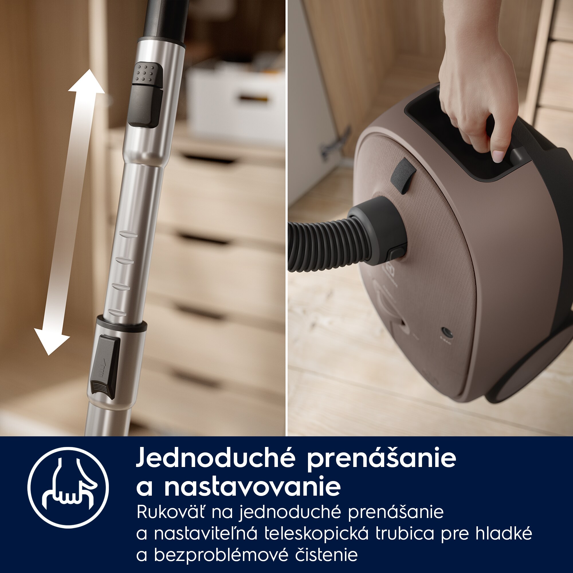 Electrolux - Vreckový vysávač - EB61C3WBL