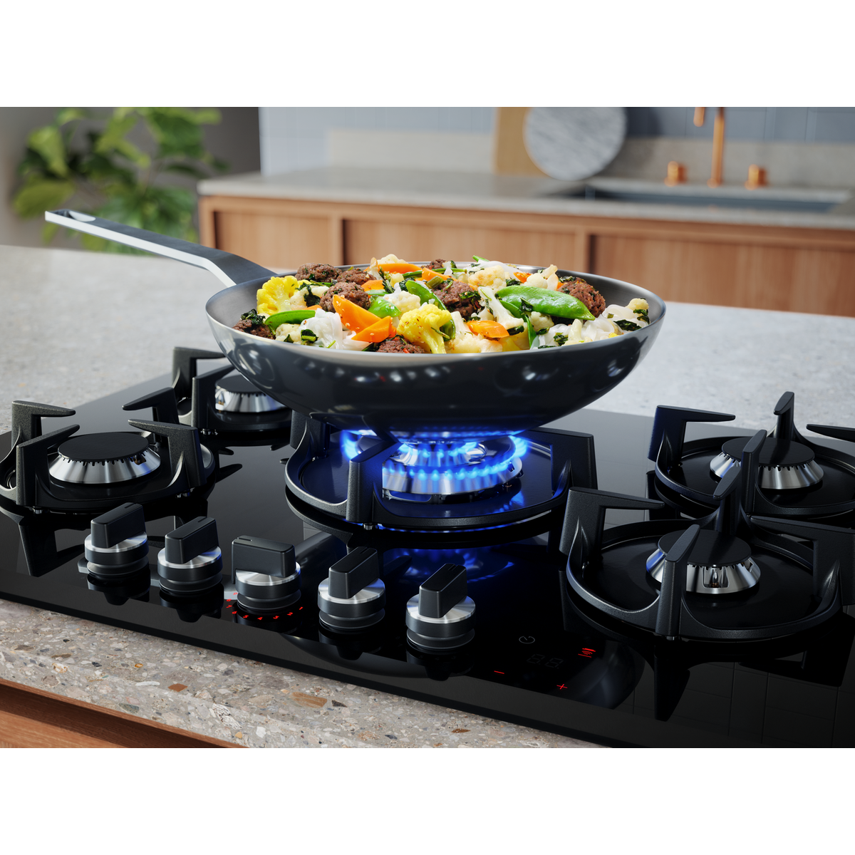 Electrolux - Plynové varné dosky - EGS6436SX