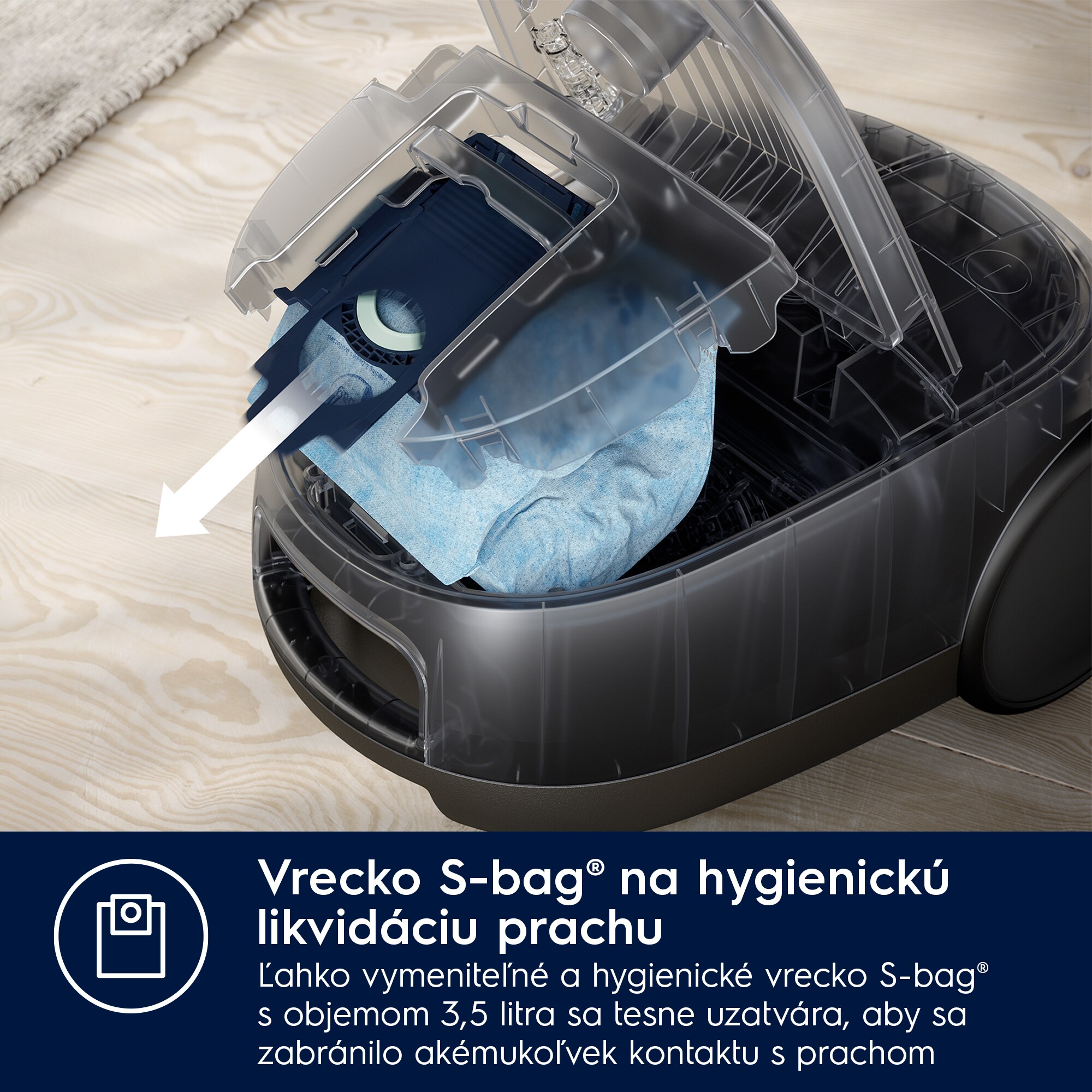 Electrolux - Vreckový vysávač - EB61A5UG