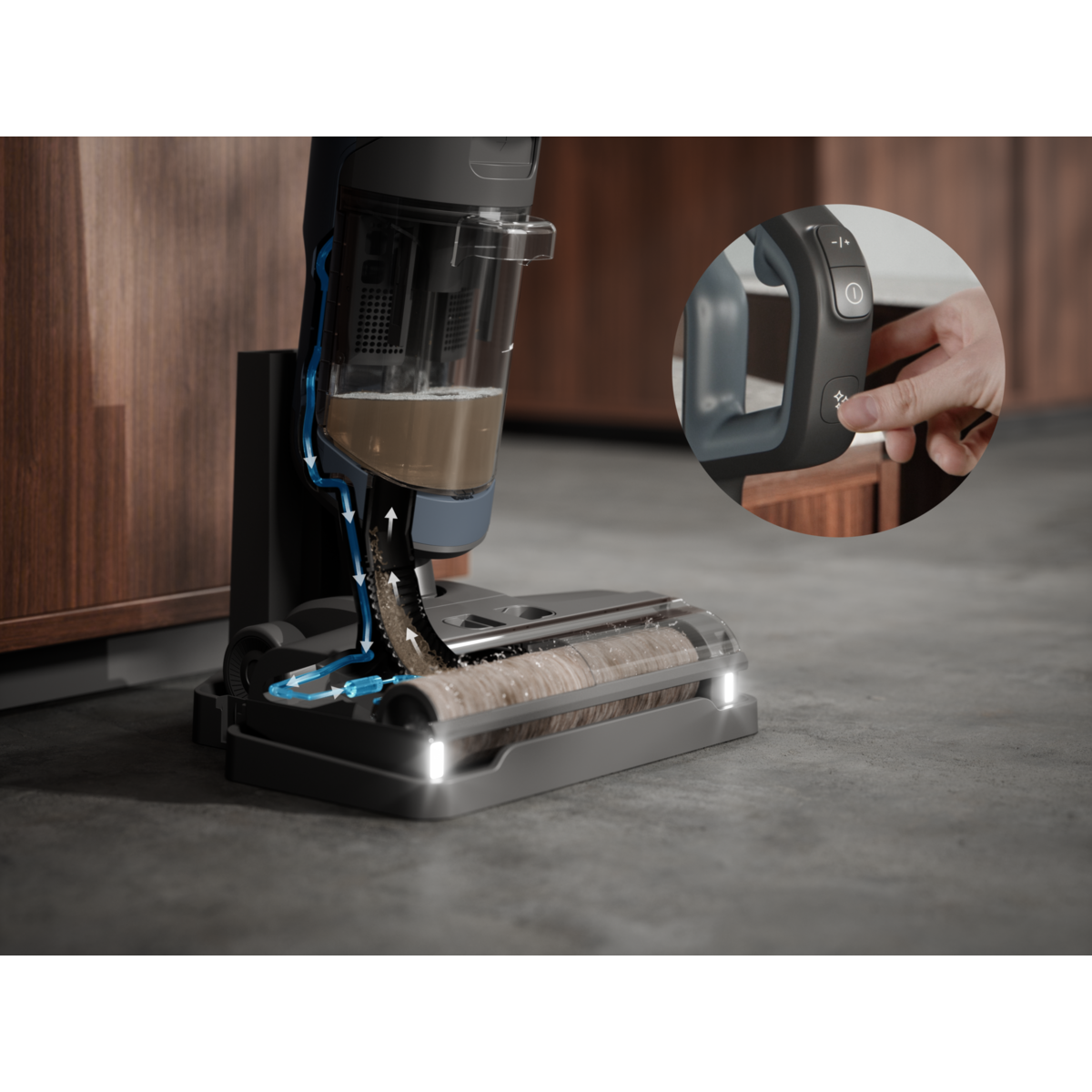 Electrolux - Tyčový vysávač Wet&Dry - EW81U3DB