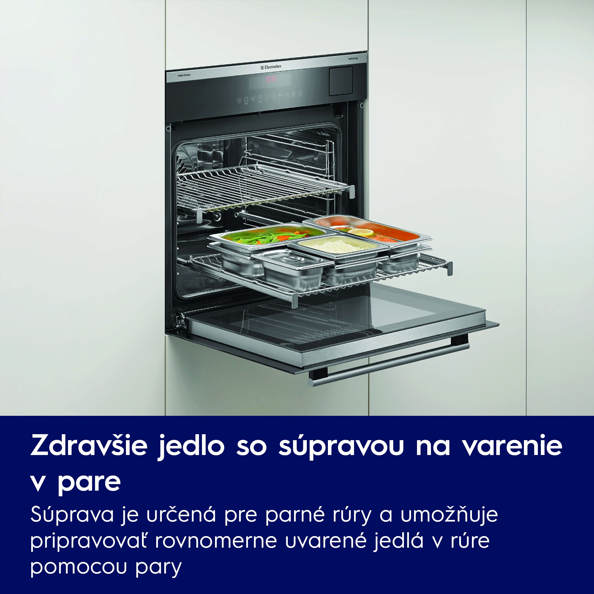 Electrolux - Súprava na parné varenie - PKKS8