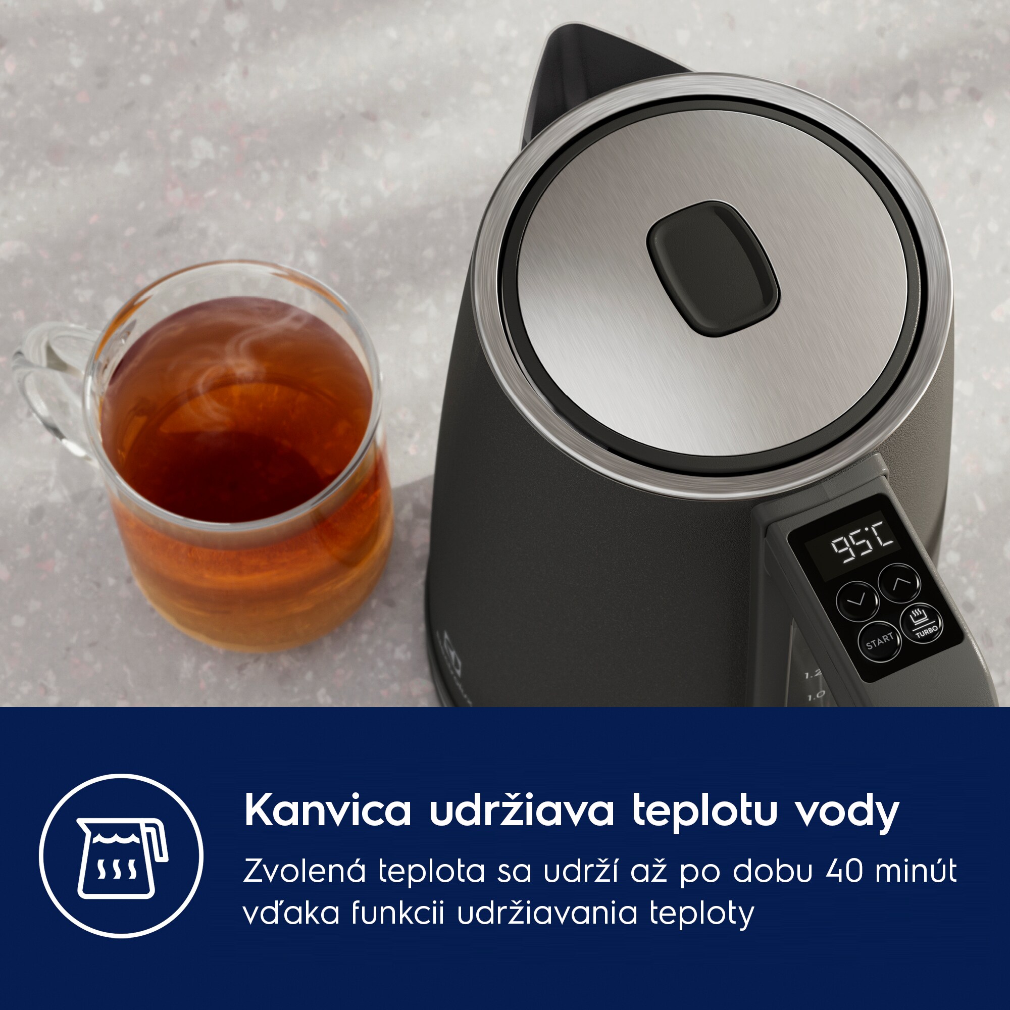 Electrolux - Rýchlovarná kanvica - E5K1-6AN