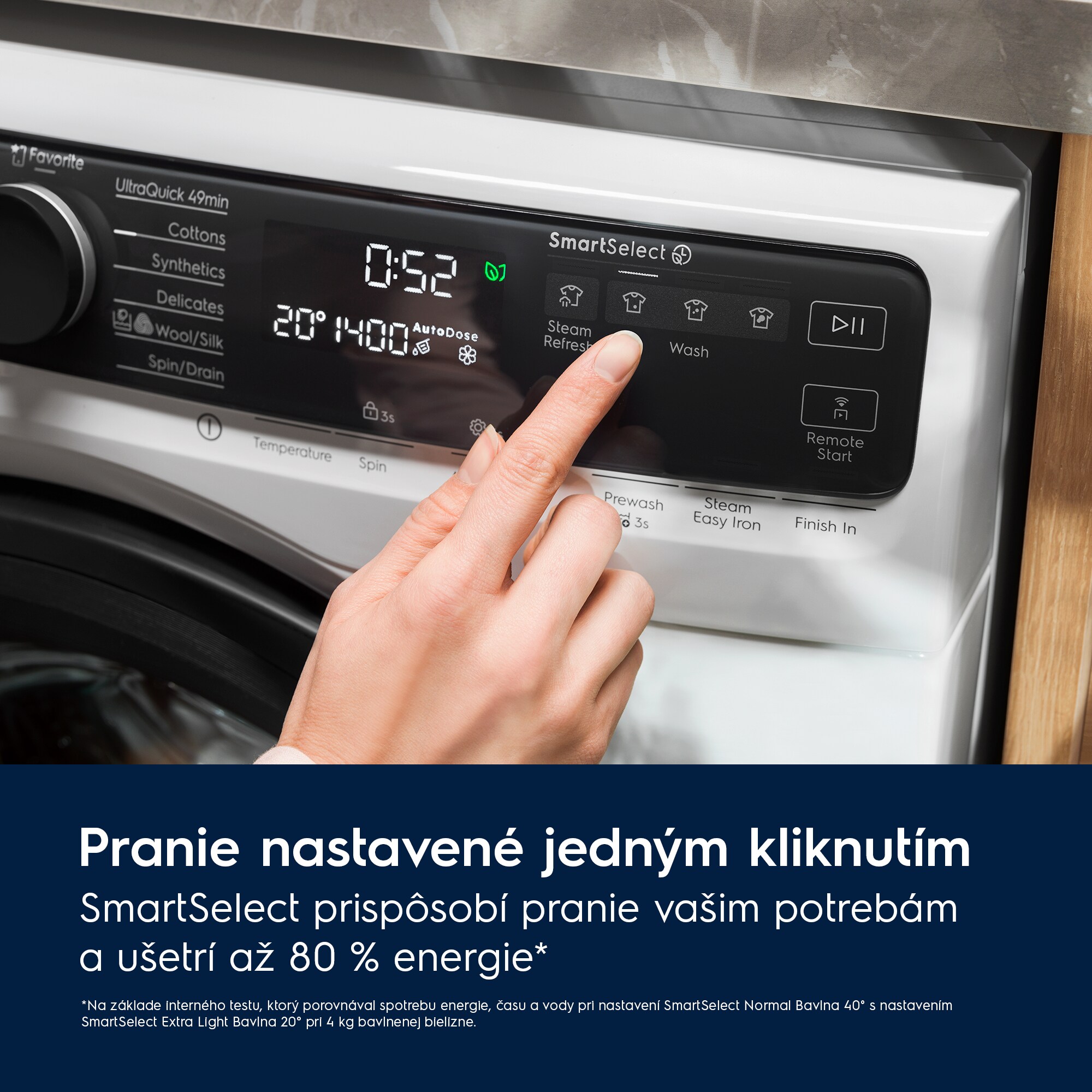 Electrolux - Práčky hlboké spredu plnené - EW8F5412AC