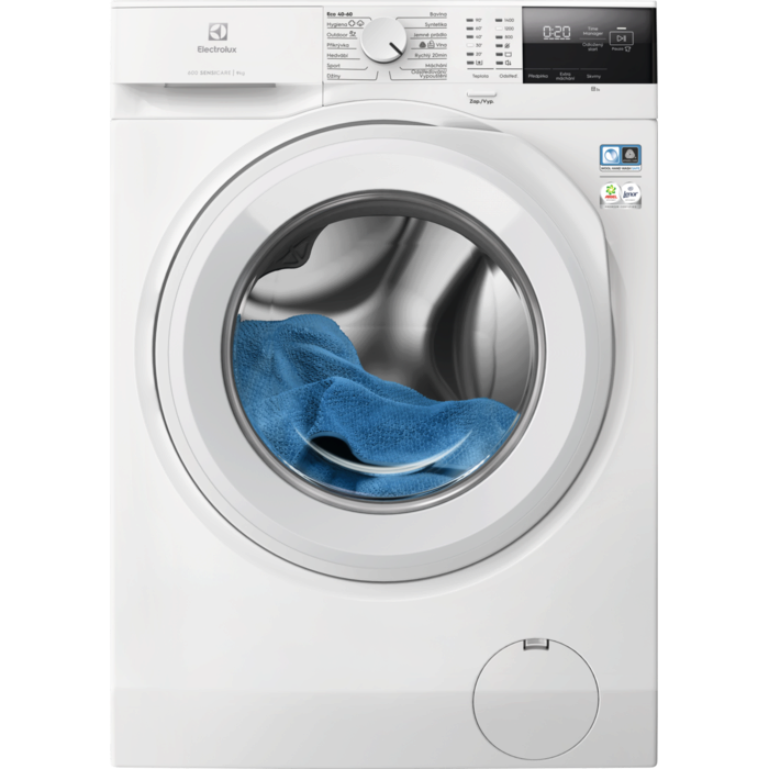 Electrolux - Práčky na 9 kg bielizne - EW6F2491C