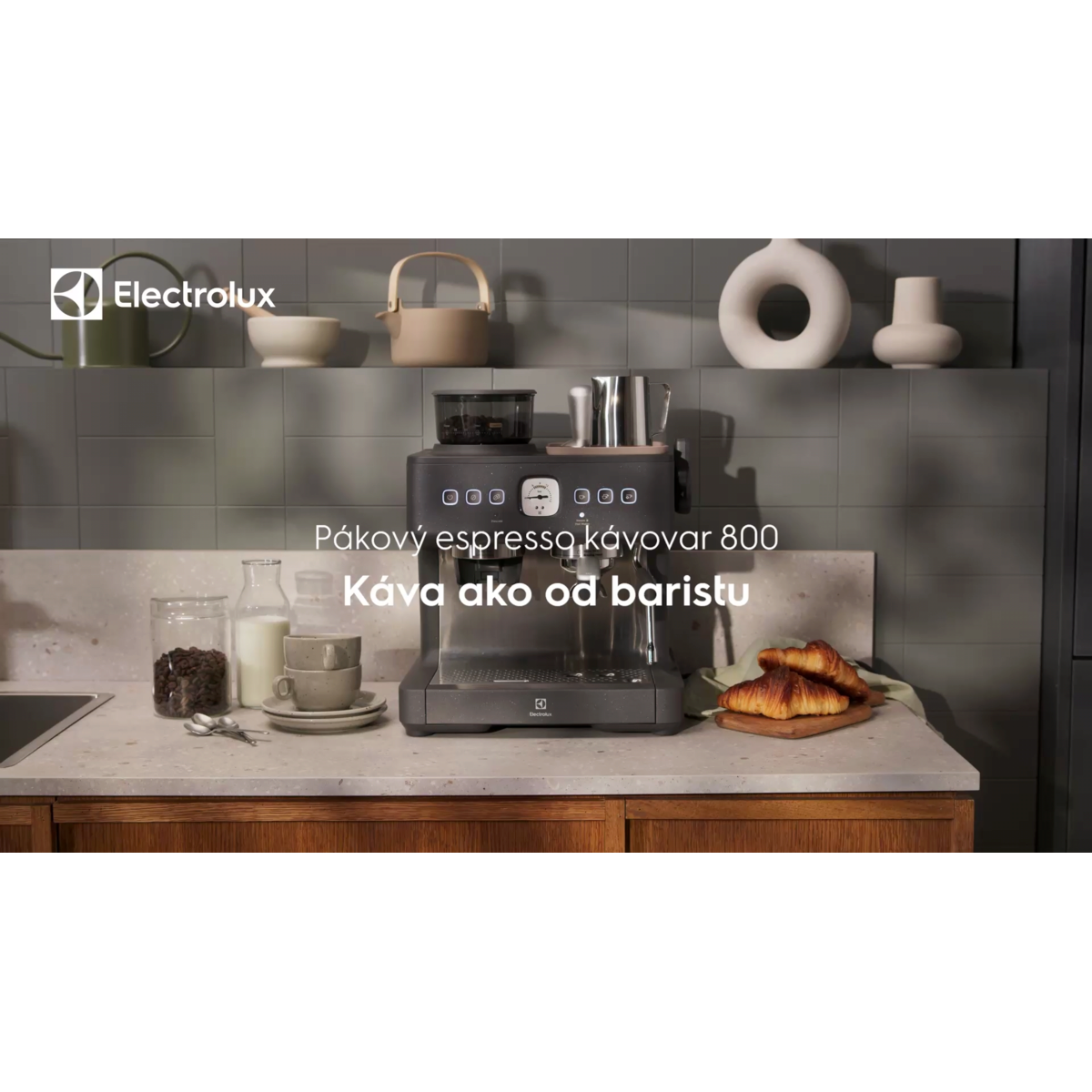 Electrolux - Kávovar - E8EC1-8SW