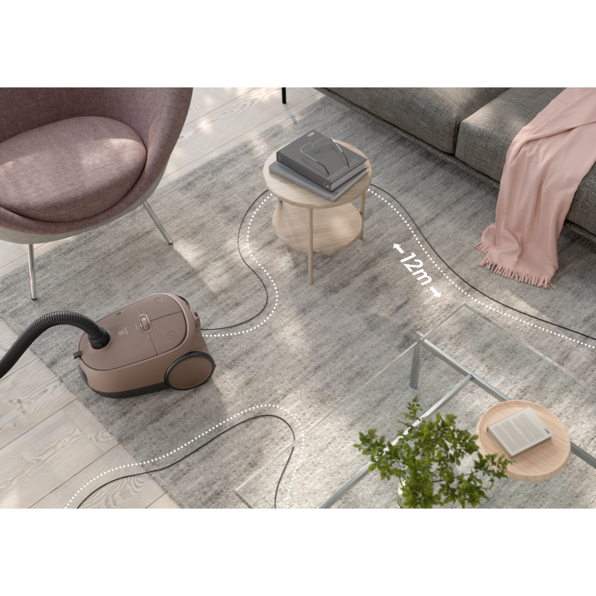 Electrolux - Vreckový vysávač - EB61C3WBL