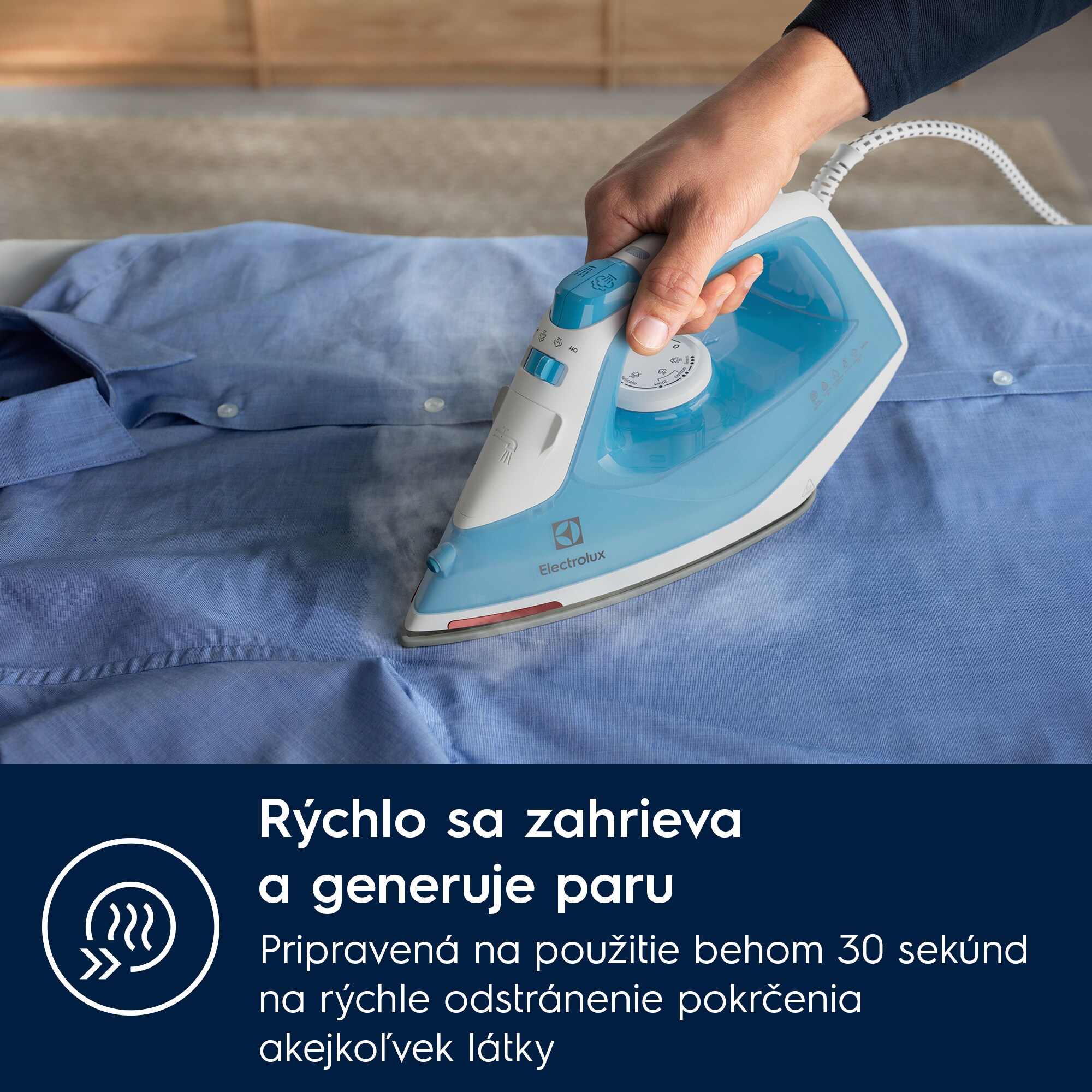 Electrolux - Naparovacia žehlička - E5SI2-4CB