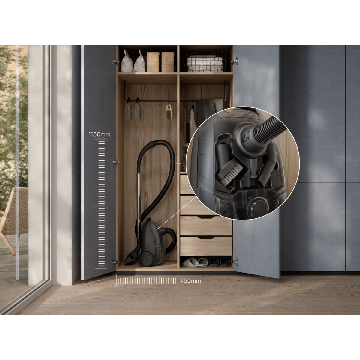 Electrolux - Vreckový vysávač - EB51C1WP