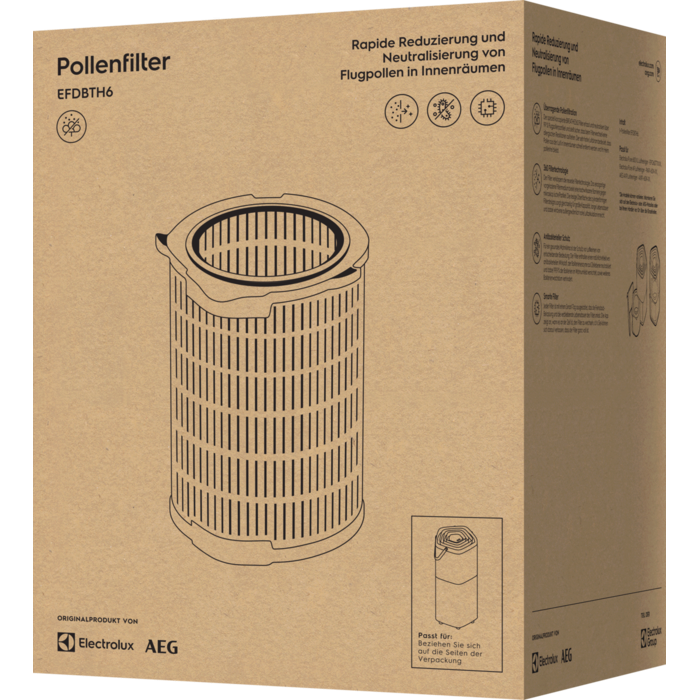 Pollen Protect Filter Packaging Image