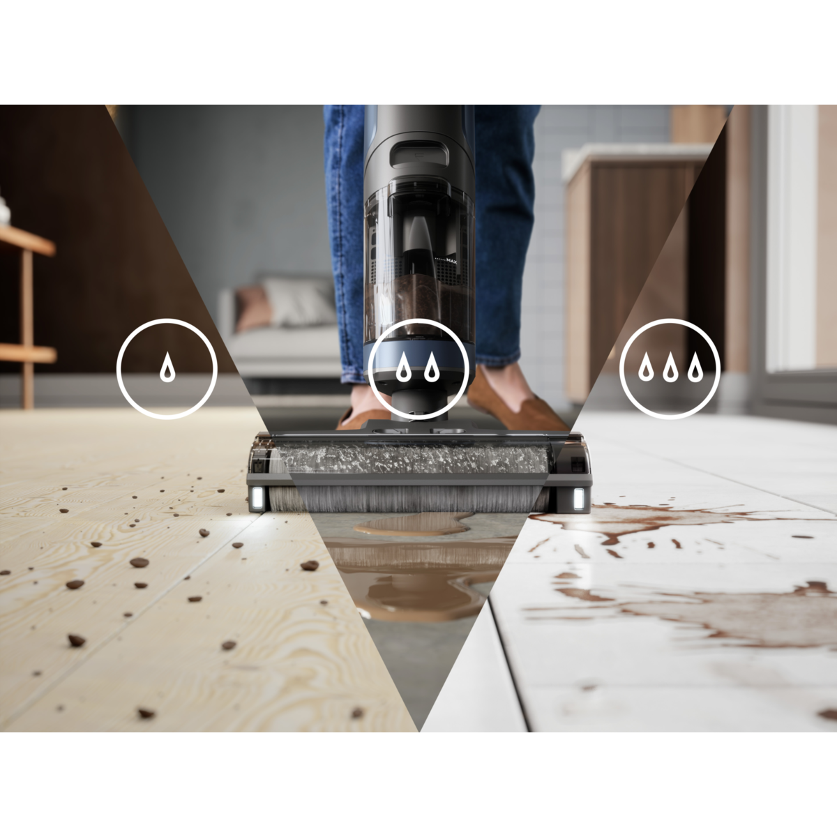 Electrolux - Tyčový vysávač Wet&Dry - EW81U3DB