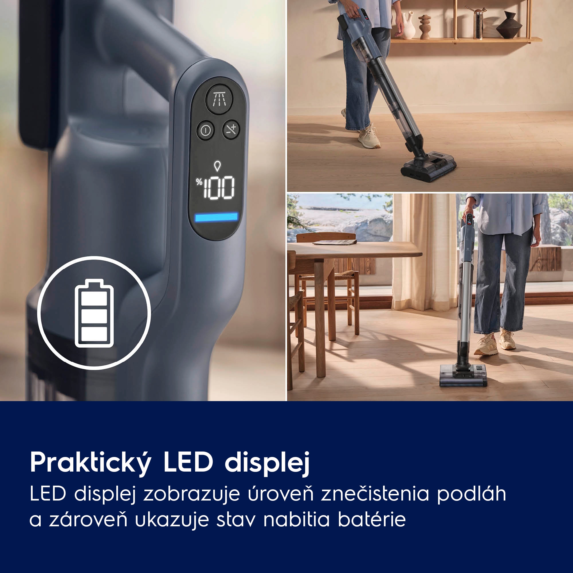 Electrolux - Tyčový vysávač Wet&Dry - EW82U1DB