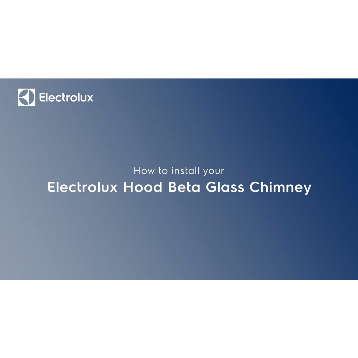 Electrolux - Komínové odsávače - LFT769X