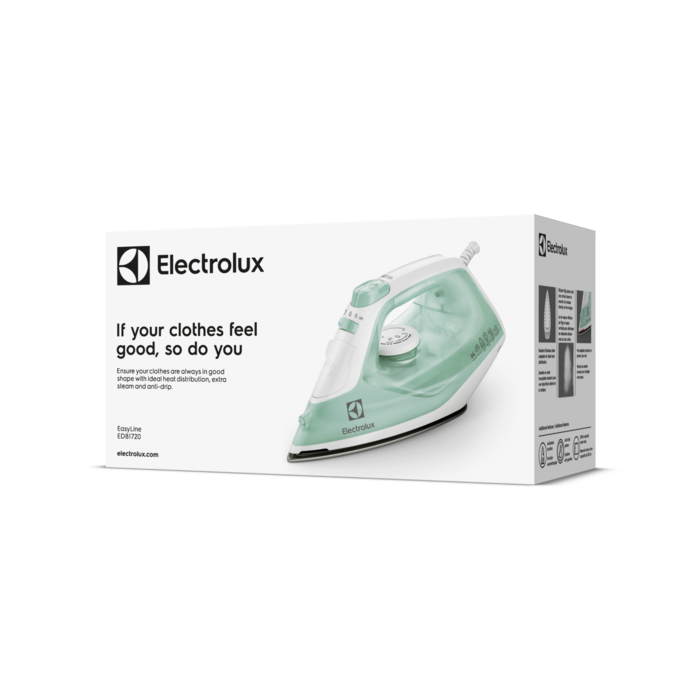 Electrolux - Naparovacia žehlička - EDB1720