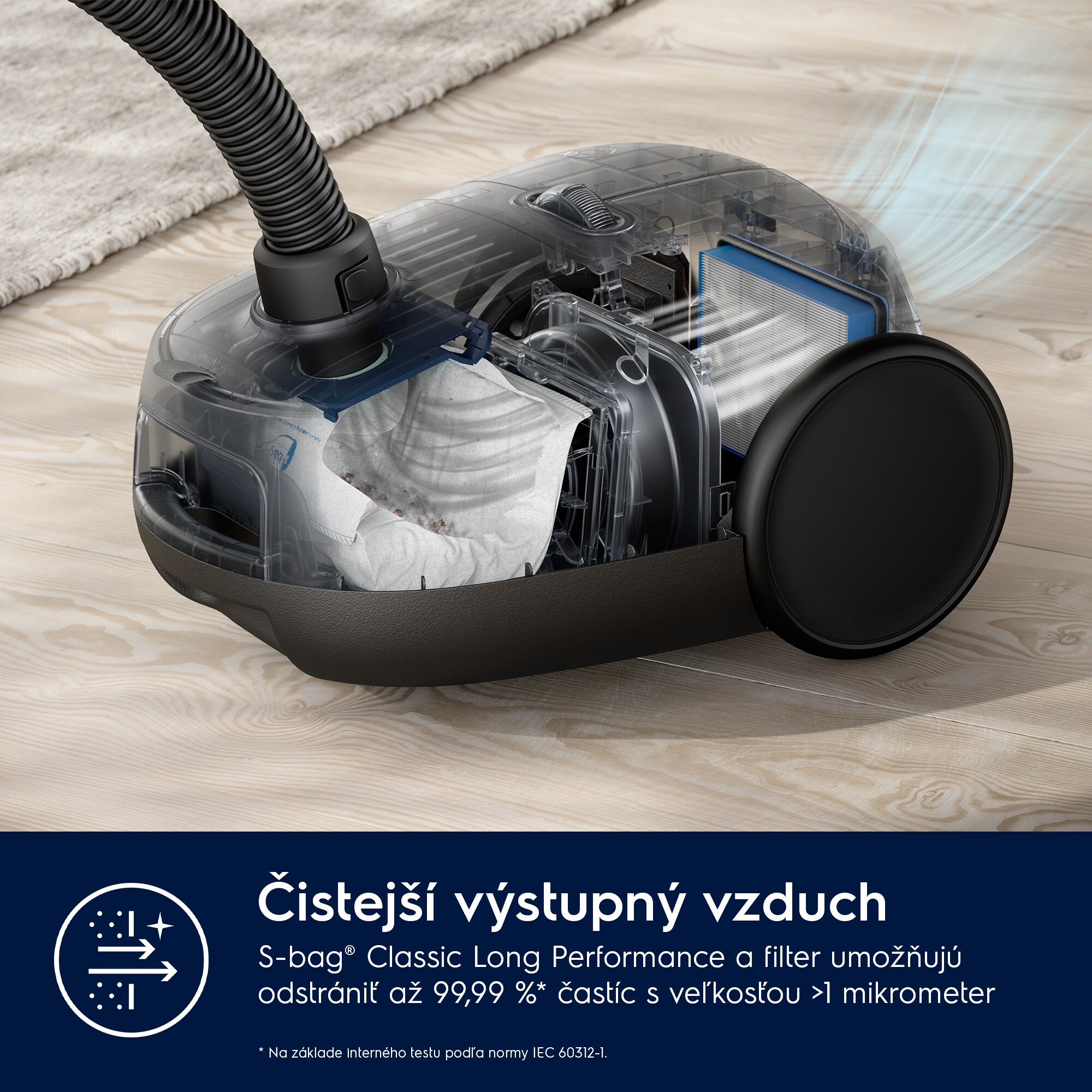 Electrolux - Vreckový vysávač - EB61C4DB