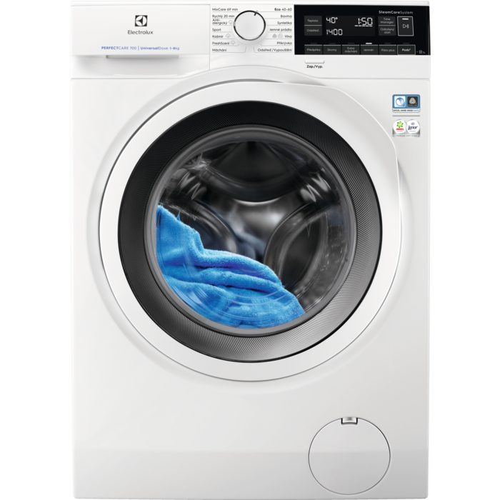 Electrolux - Práčky hlboké spredu plnené - EW7F348PWC
