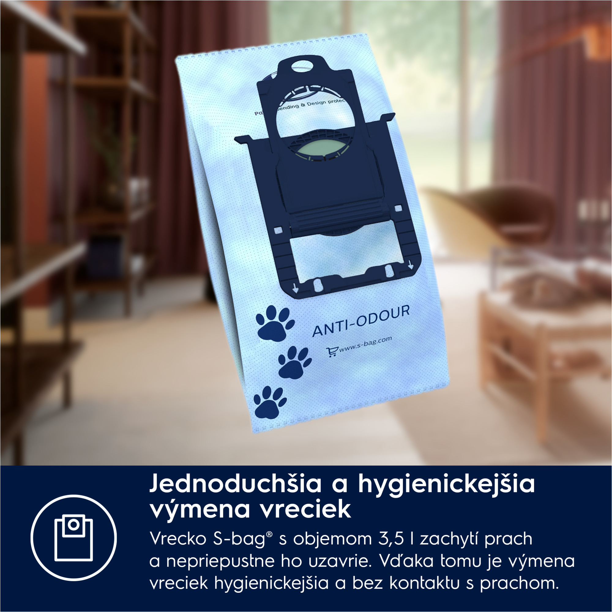 Electrolux - Vreckový vysávač - PD82-ANIMA