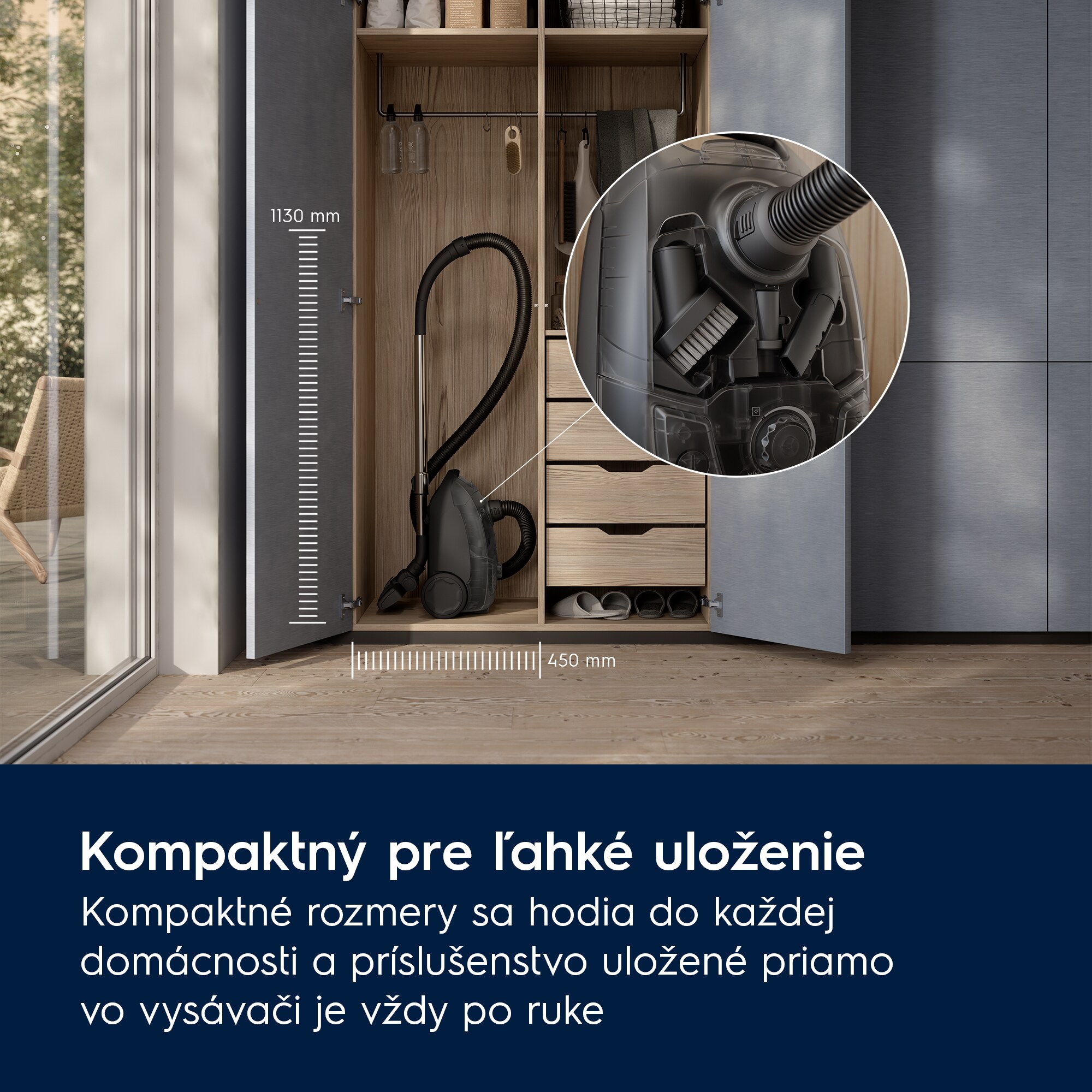 Electrolux - Vreckový vysávač - EB31C1UG