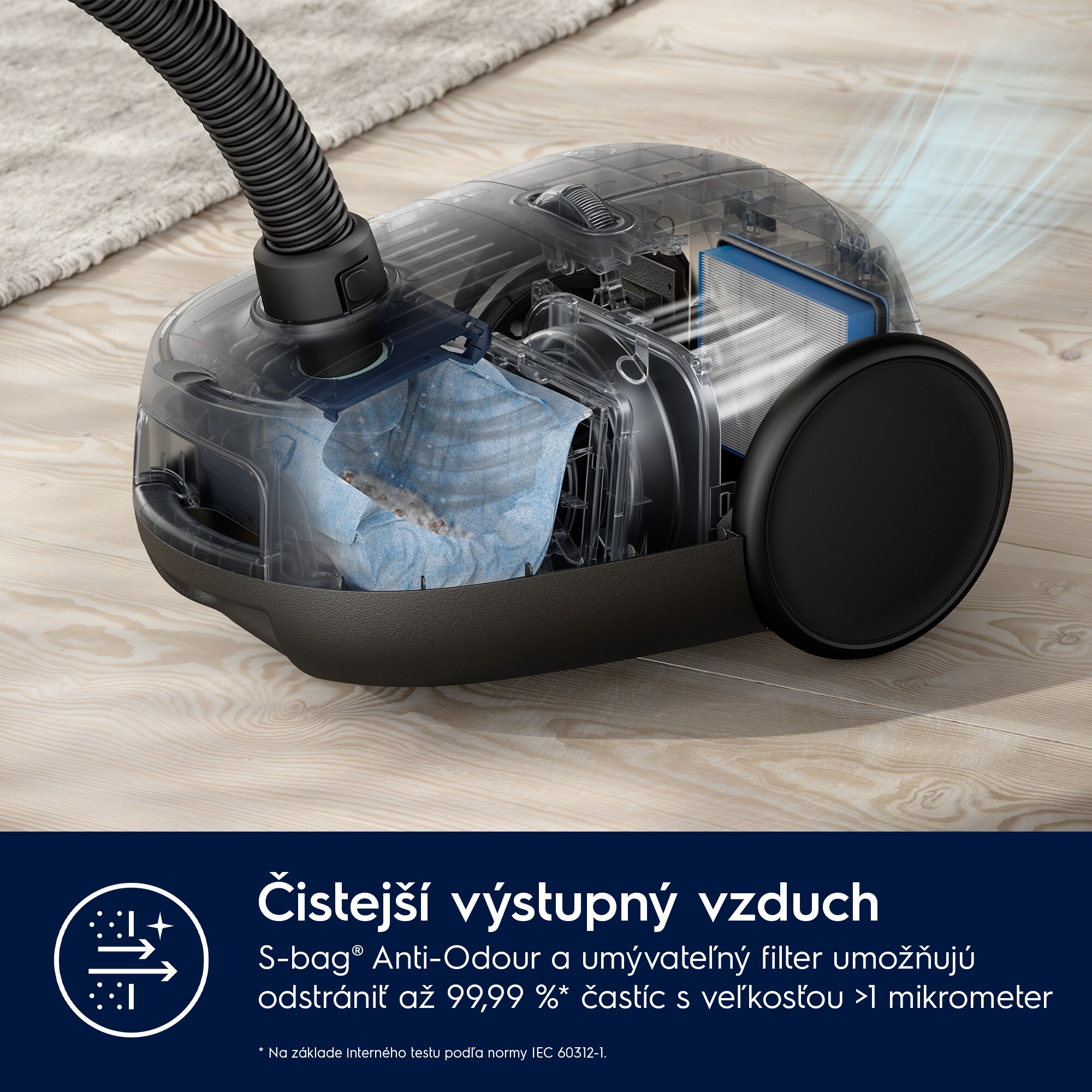 Electrolux - Vreckový vysávač - EB61A5UG