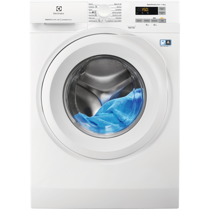 Electrolux - Práčky na 8 kg bielizne - EW6FN528WC