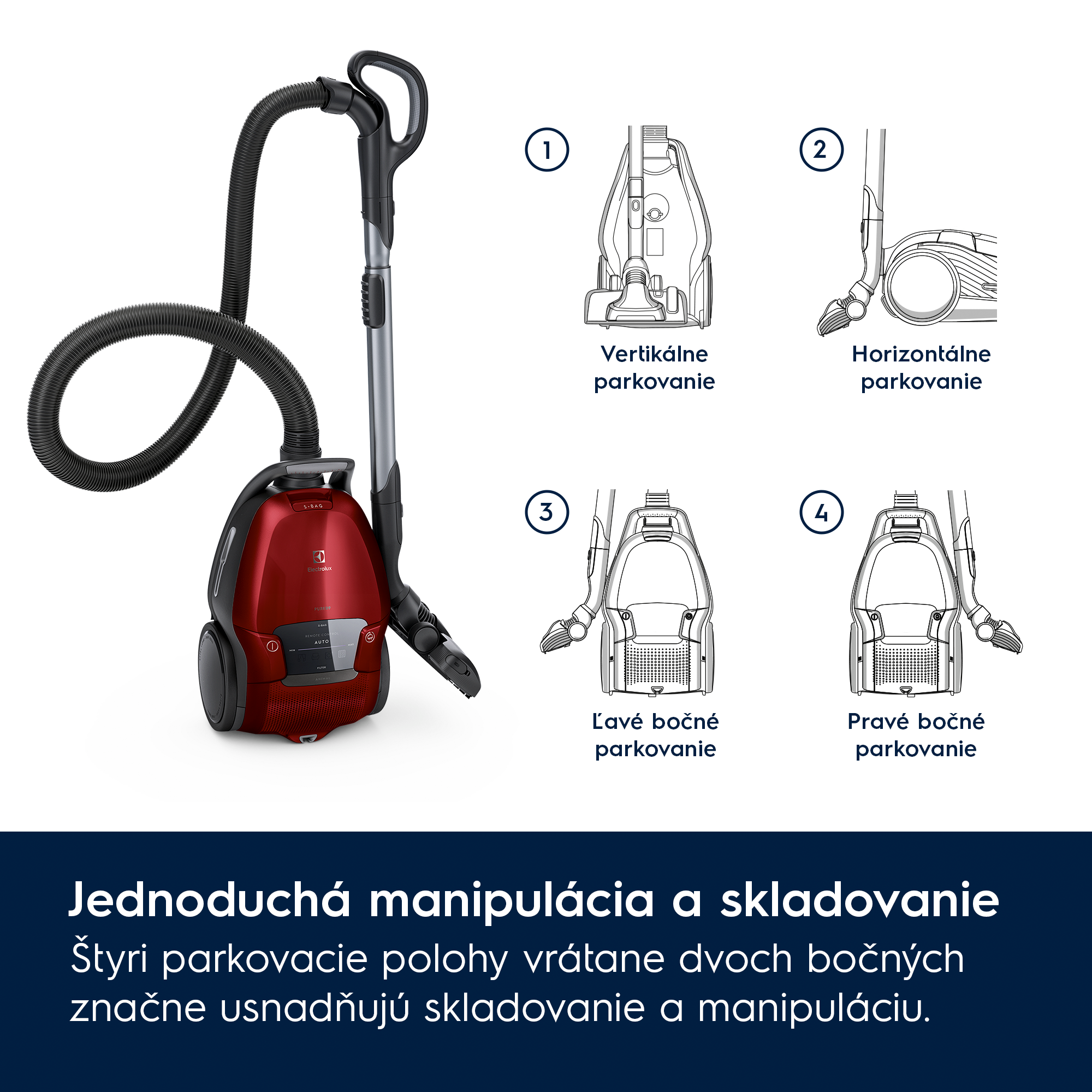 Electrolux - Vreckový vysávač - PD91-ANIMA