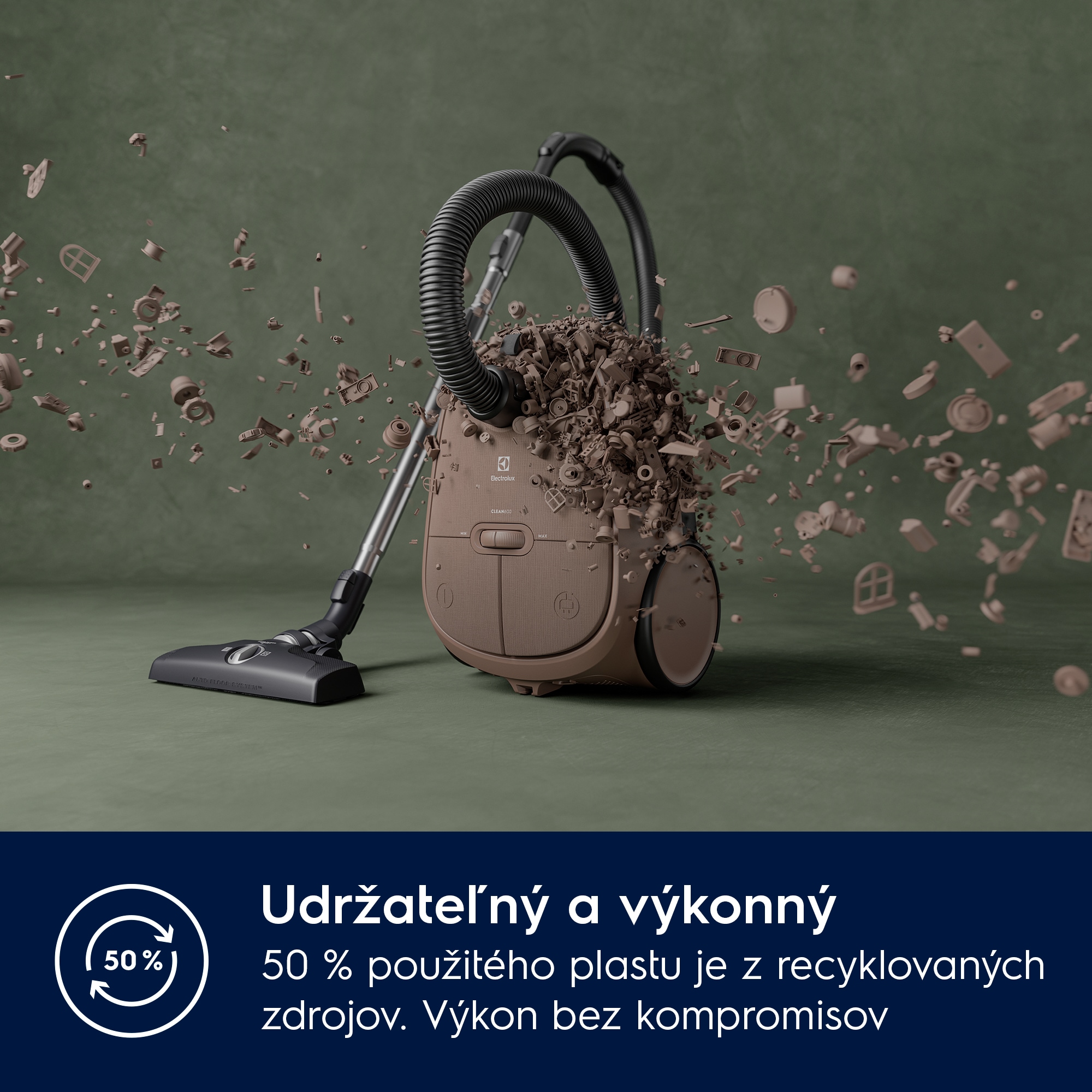 Electrolux - Vreckový vysávač - EB61C3WBL