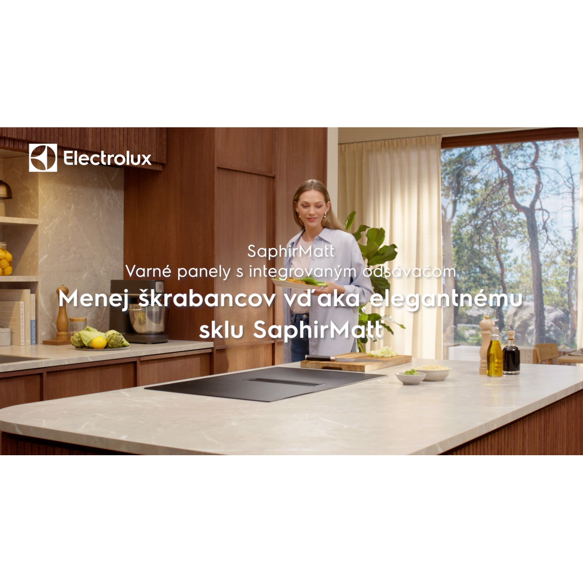 Electrolux - Kombinácie varné dosky a odsávača - KCC84450CZ