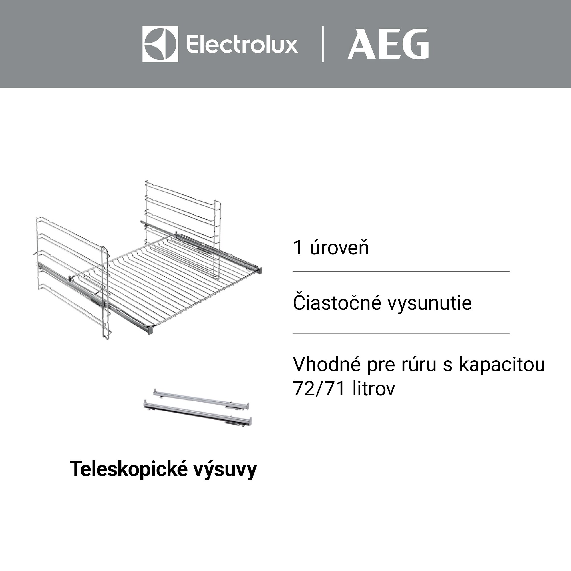 No Brand - Teleskopické výsuvy - TR1LV