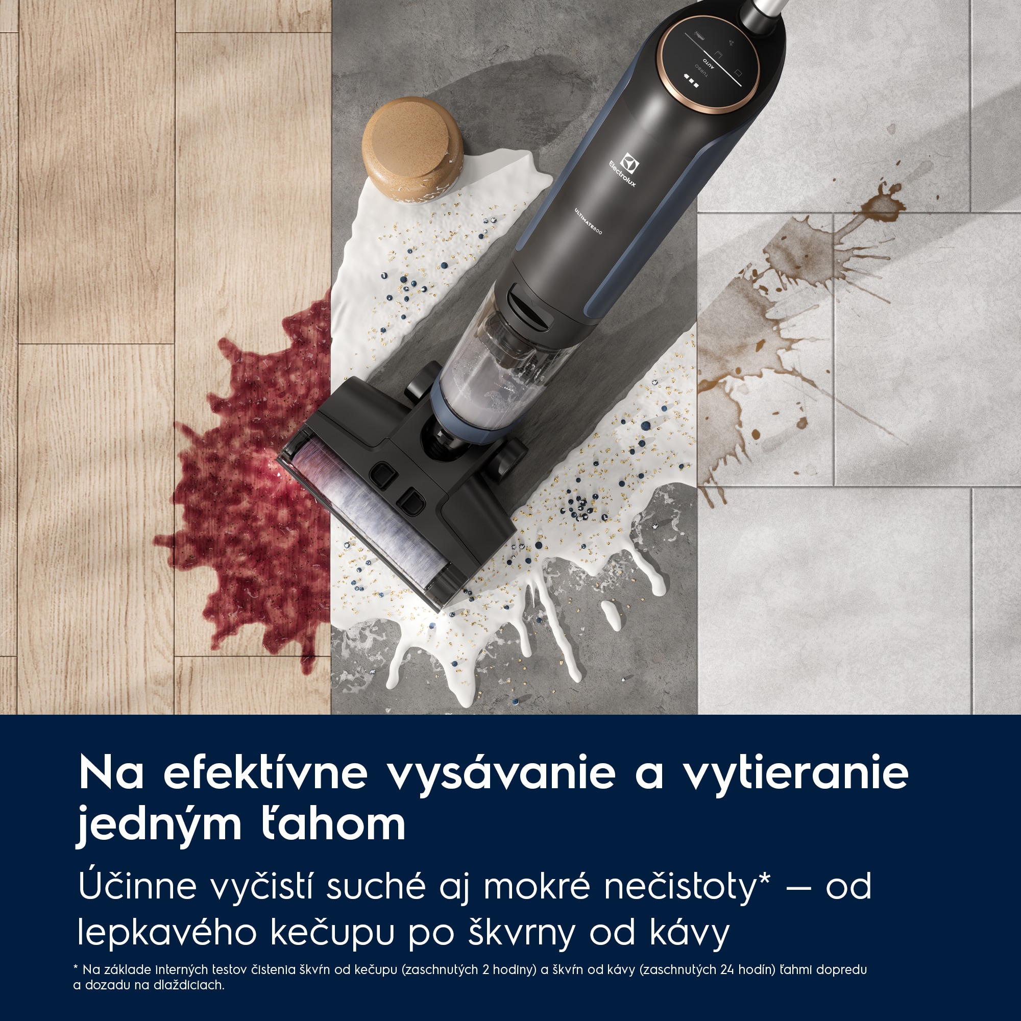 Electrolux - Tyčový vysávač Wet&Dry - EW81U3DB