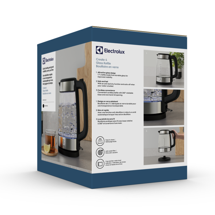 Electrolux - Rýchlovarná kanvica - E4GK1-4GB