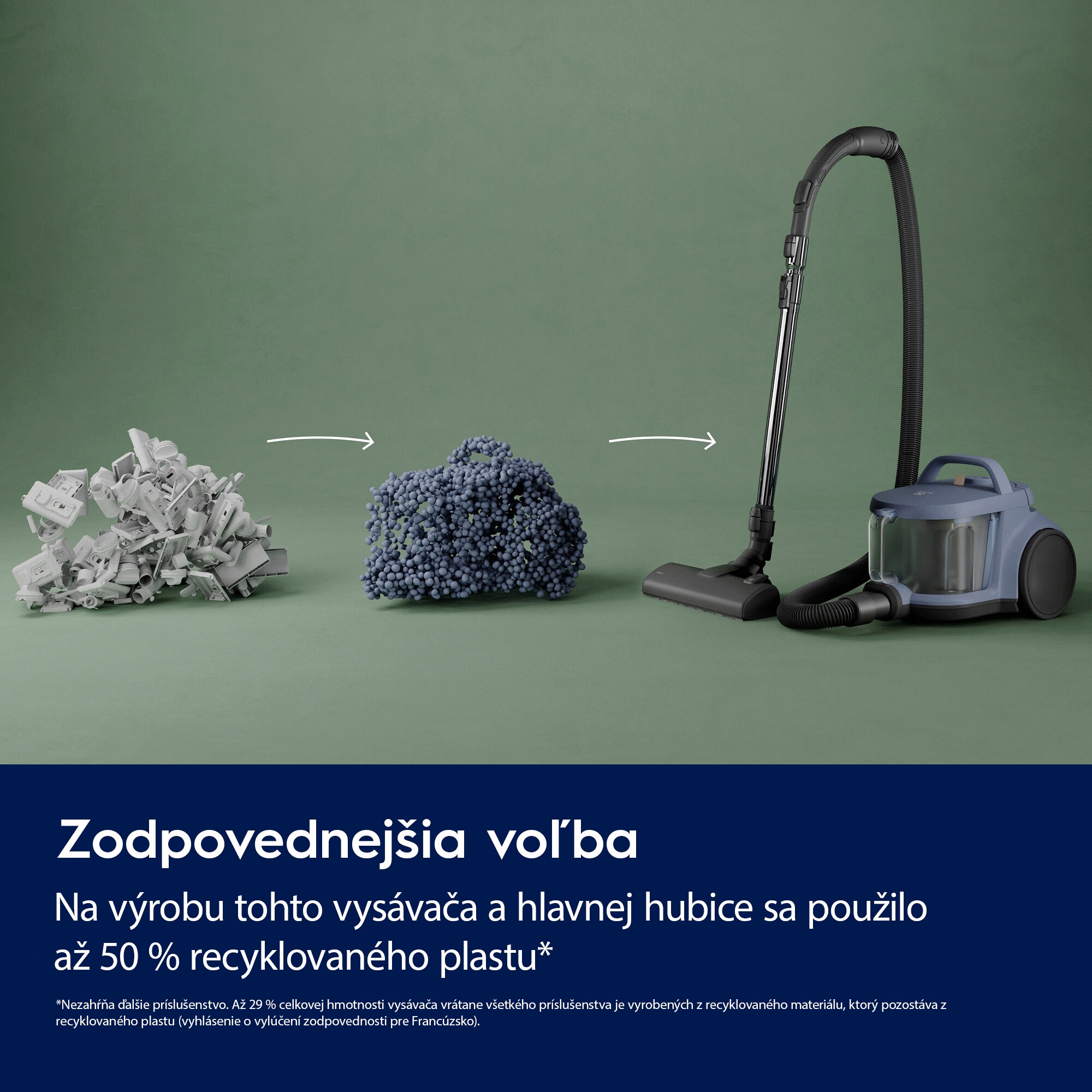 Electrolux - Bezvreckový vysávač - EL51A2UG