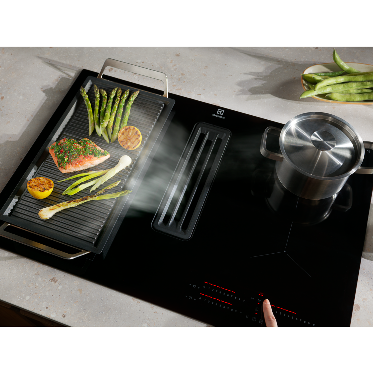 Electrolux - Kombinácie varného panela a odsávača - KCC83443