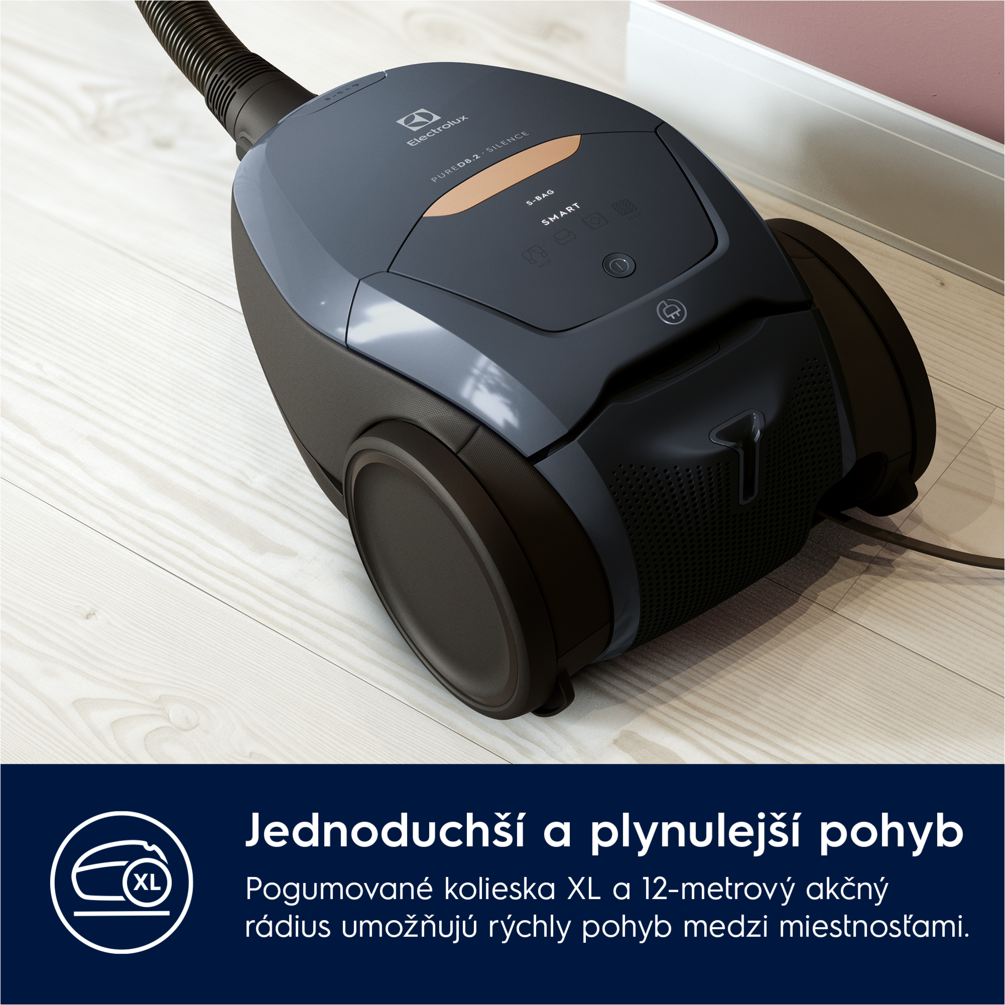 Electrolux - Vreckový vysávač - PD82-8DB