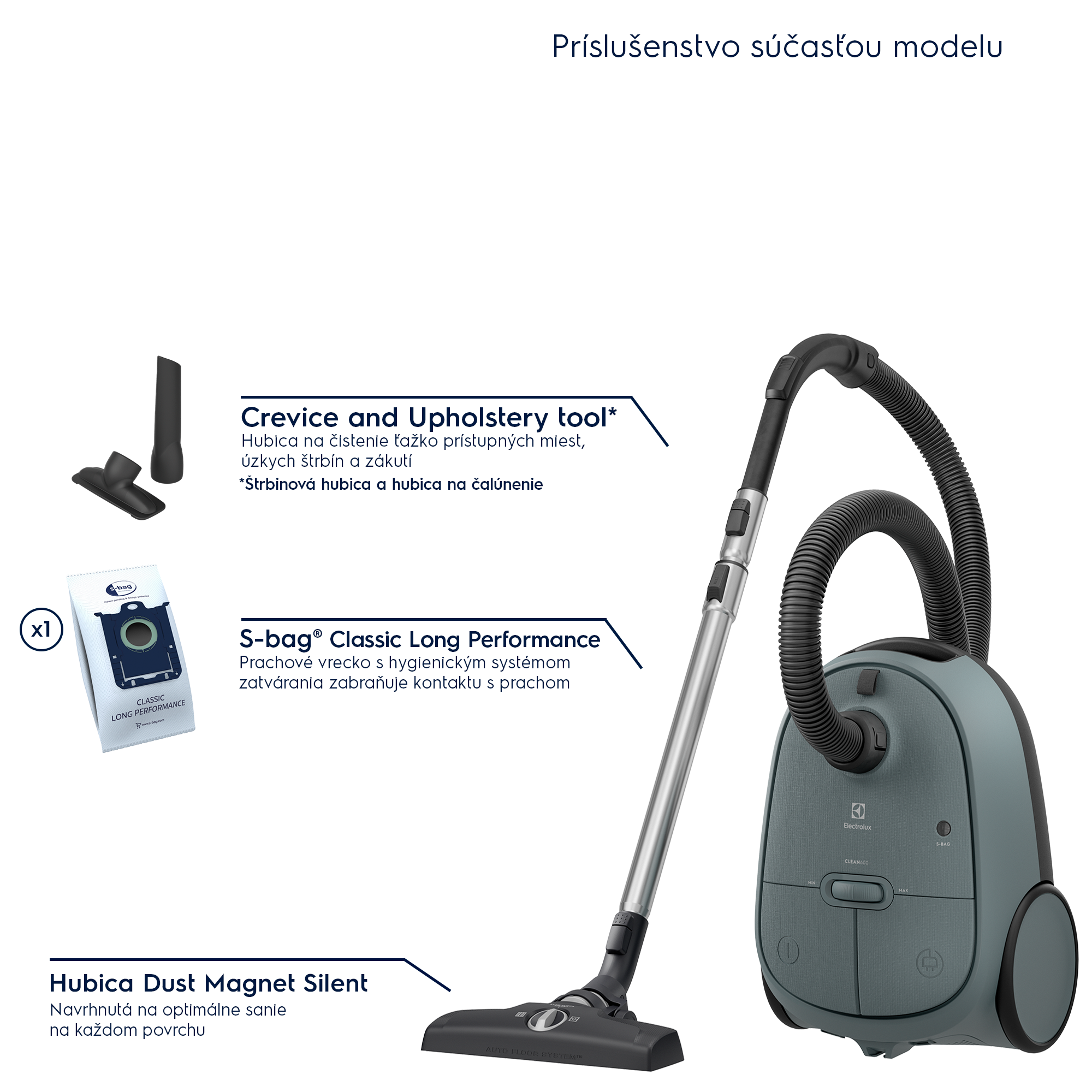 Electrolux - Vreckový vysávač - EB61C1OG