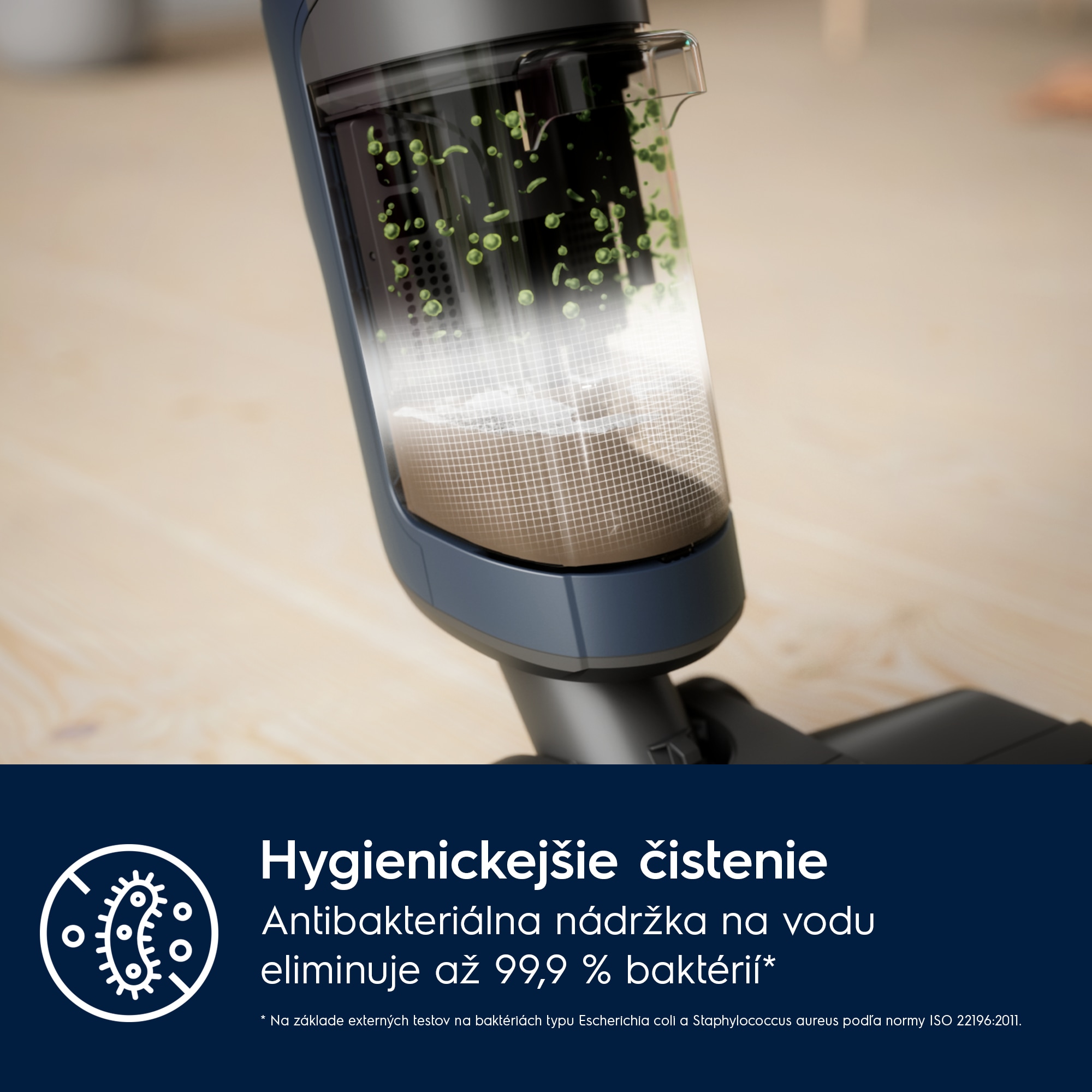 Electrolux - Tyčový vysávač Wet&Dry - EW81U3DB