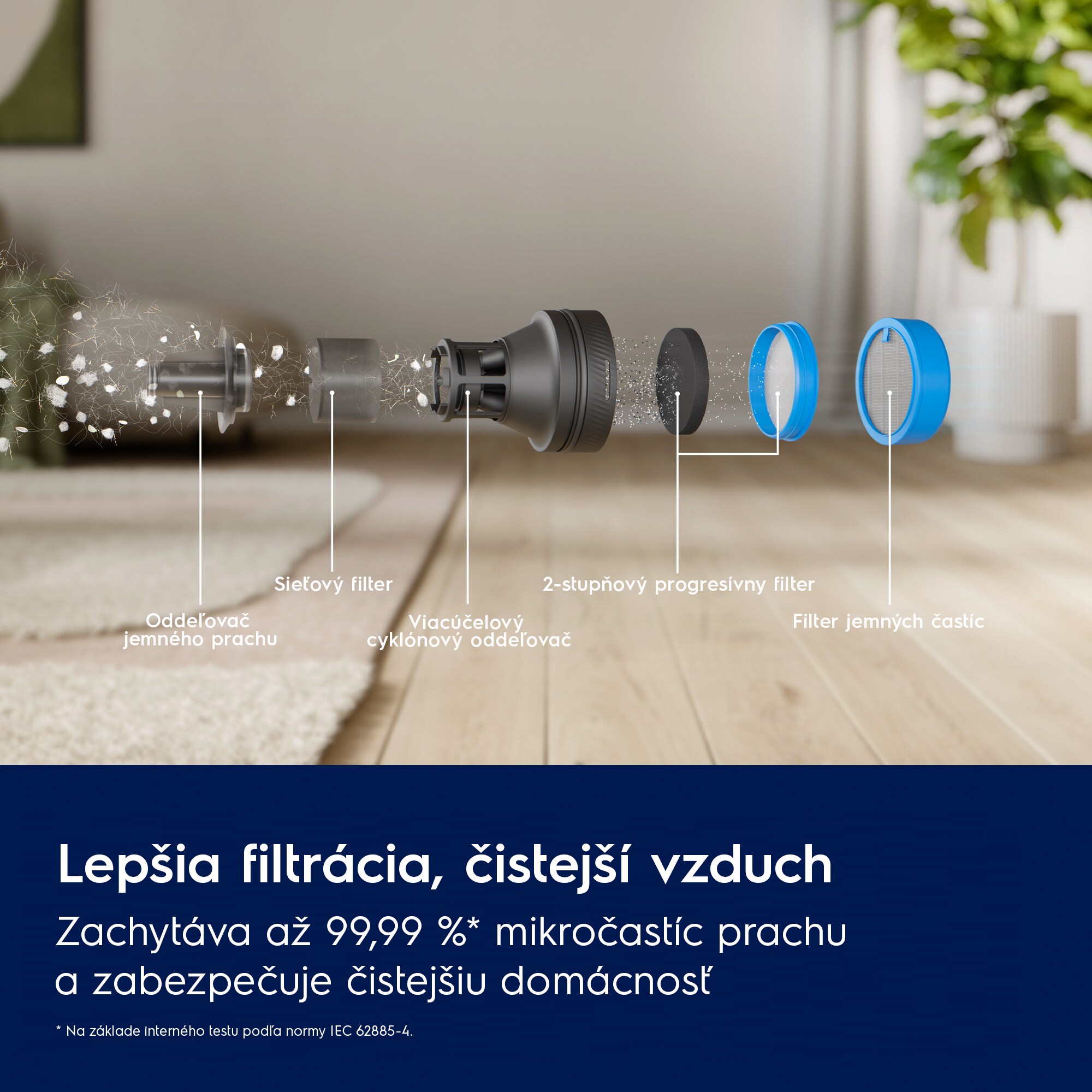 Electrolux - Tyčový vysávač - EP83HB25UV