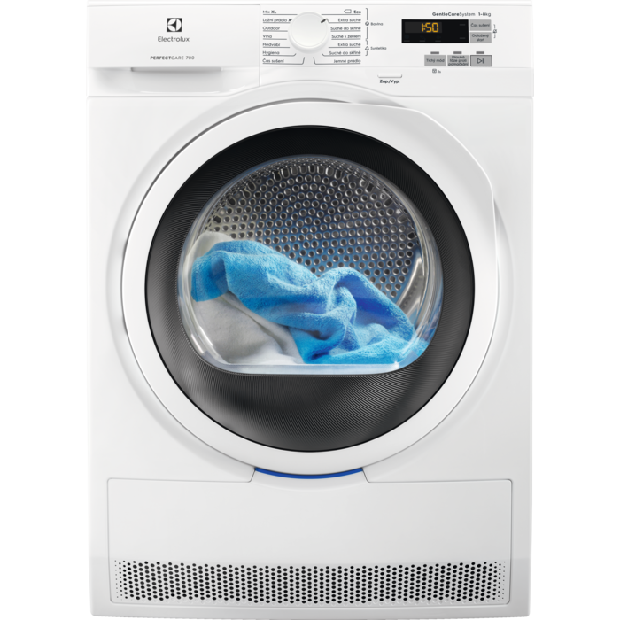 Electrolux - Sušičky s tepelným čerpadlom - EW7H578WC