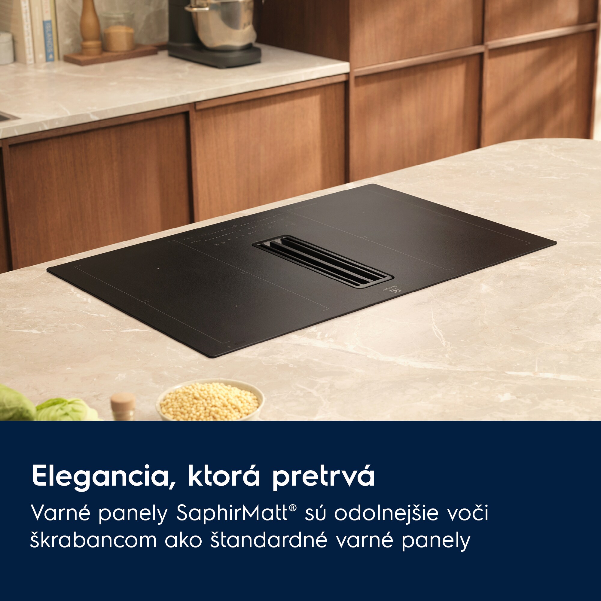 Electrolux - Kombinácia varné dosky a odsávača - KCC84450CZ