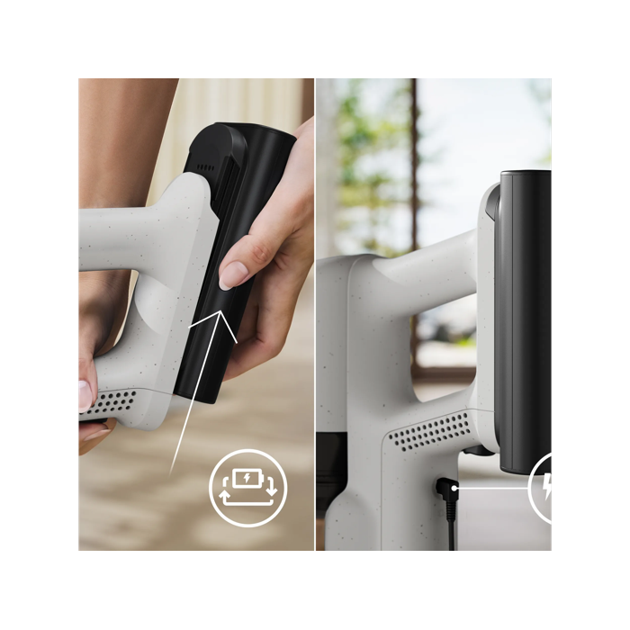 Charge right on the product – automatic protection stops overcharging