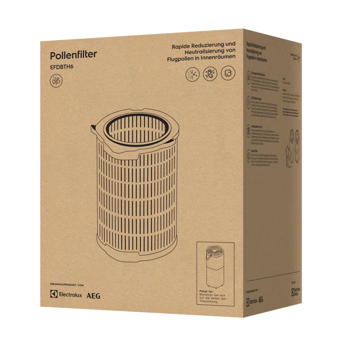 Pollen Protect Filter Packaging Image