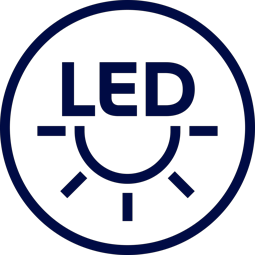Hubice s LED osvetlením