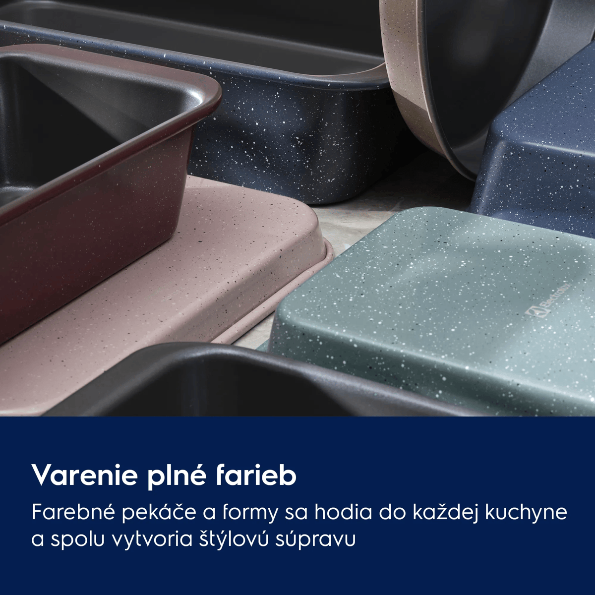 Varenie plné farieb Navrhnuté vo farbách, ktoré sa hodia do každej kuchyne a dajú sa kombinovať do štýlovej súpravy