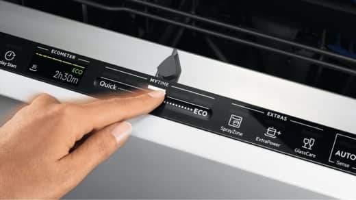 Dishwasher with QuickSelect