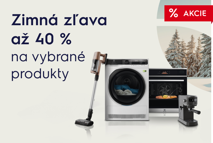 Spotrebiče Electrolux na svetlom pozadí