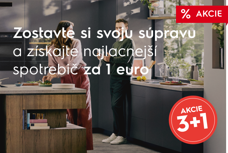 Muž a žena stoja v kuchyni.