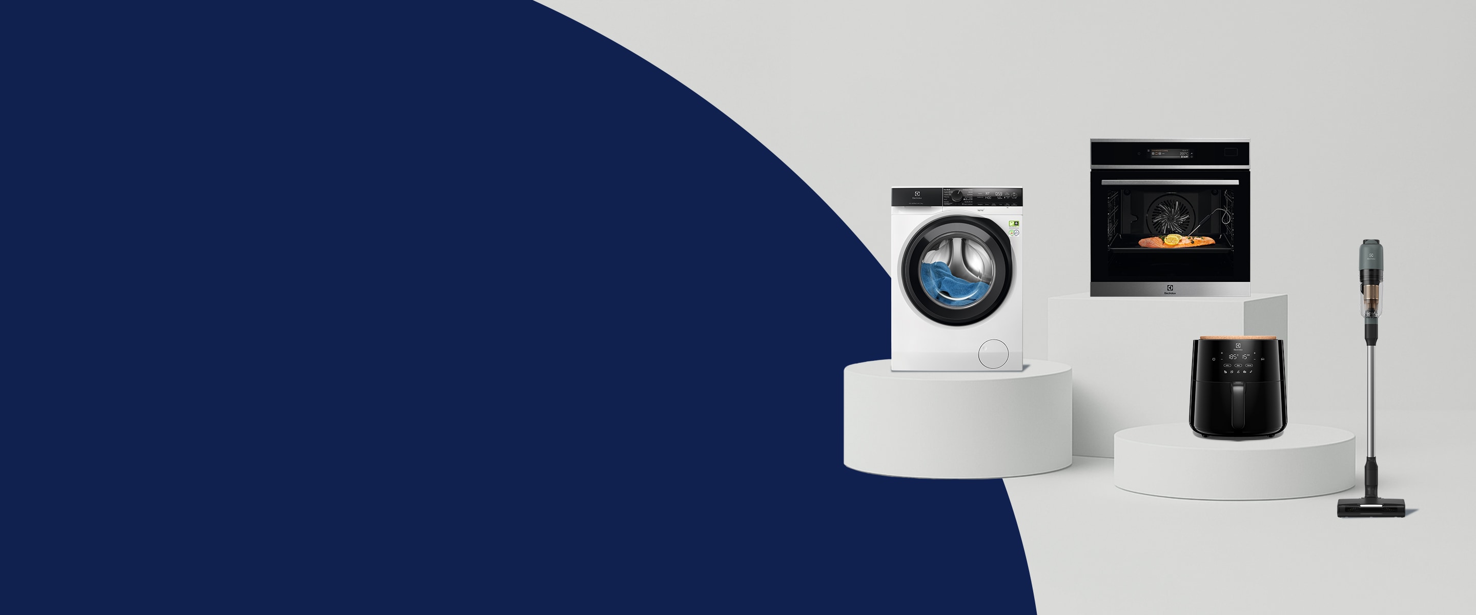 Domáce spotrebiče Electrolux na stojane