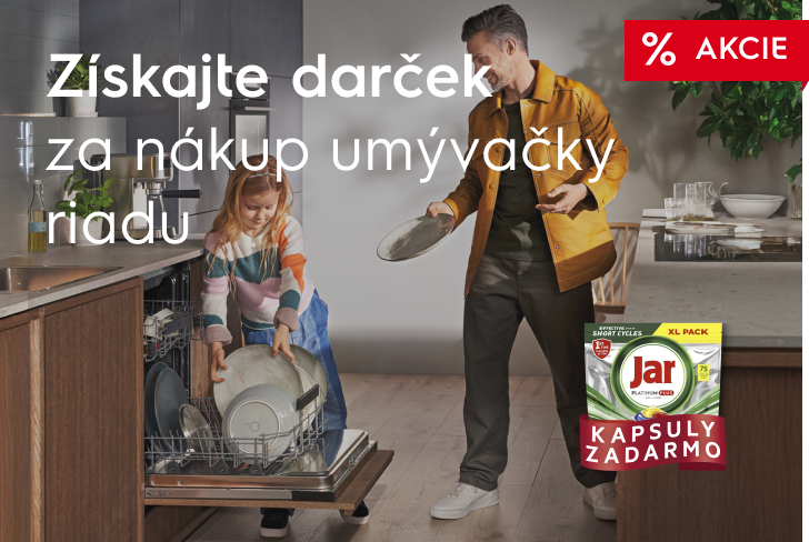 Kapsuly do umývačky na pol roka zadarmo