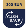 ikona cashback 200 eur