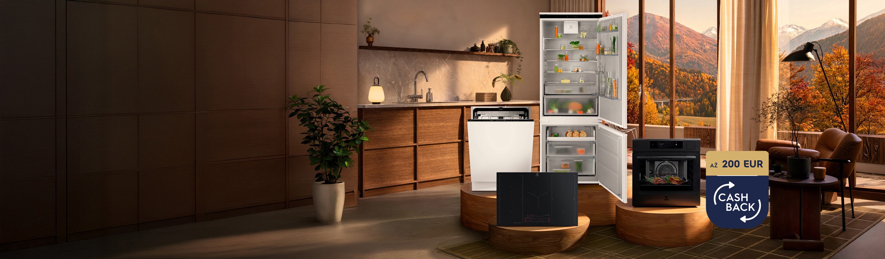 Spotrebiče Electrolux v akcii Cashback jeseň 2026