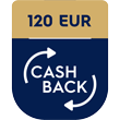ikona cashback 120 eur